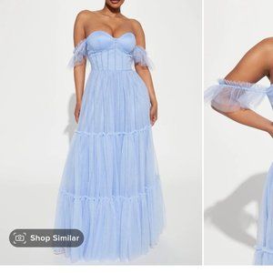 Periwinkle Tulle Dress